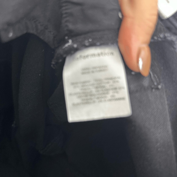 Reformation Harper High Rise Skinny Jeans 16576 BLACK stretch womens size 30 - Picture 9 of 10